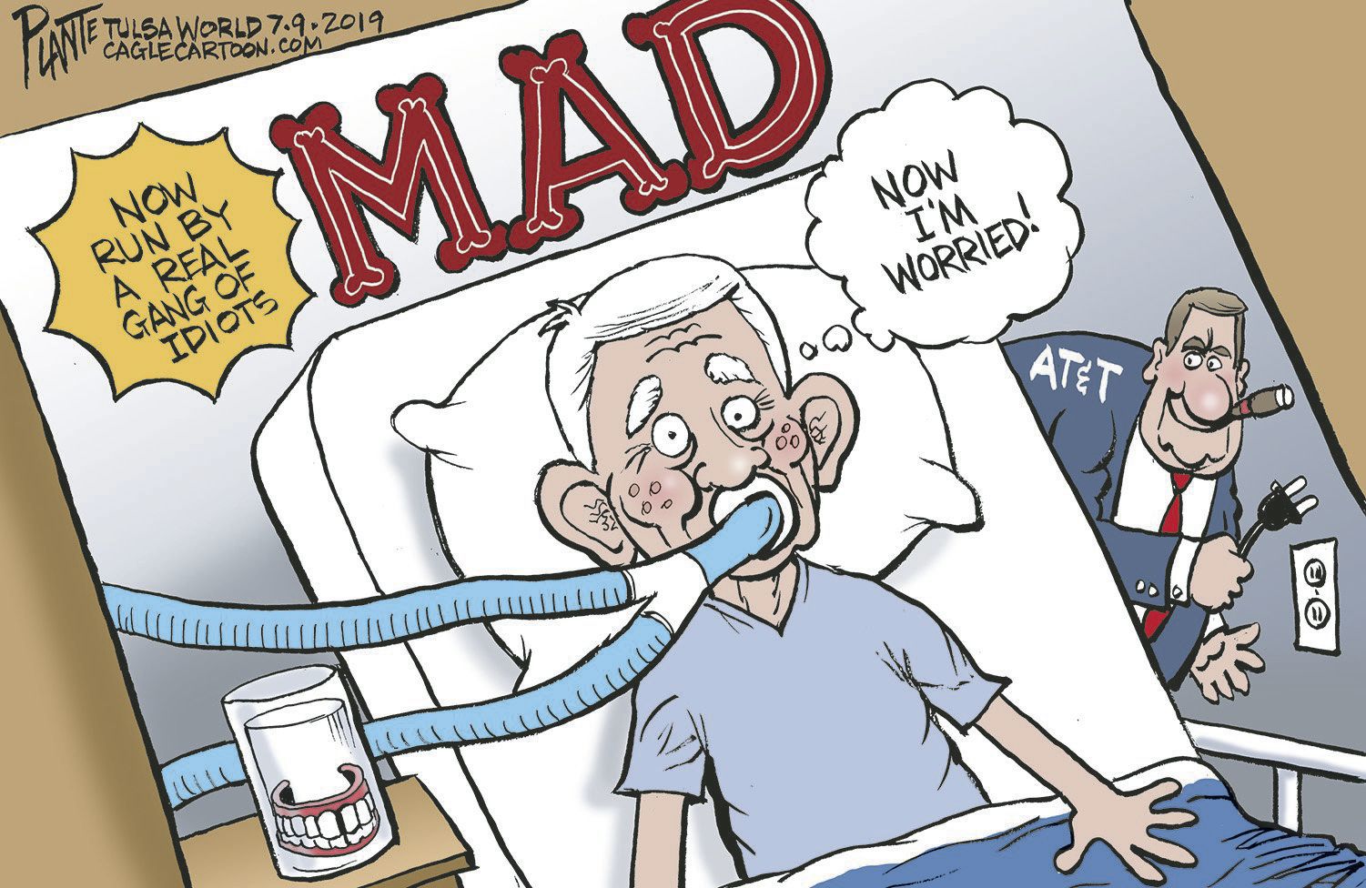 Bruce Plante Cartoon: Mad Magazine